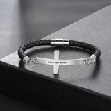 Pulseras personalizadas de acero inoxidable para hombre