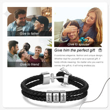 Load image into Gallery viewer, Pulsera de cuentas personalizable para hombre