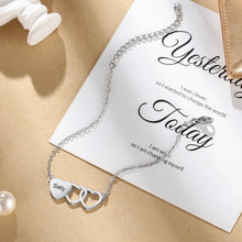 Load image into Gallery viewer, Pulseras personalizadas con nombre BFF para mujer