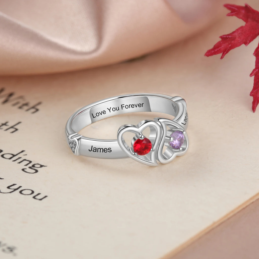 anillo de compromiso personalizado para mujer