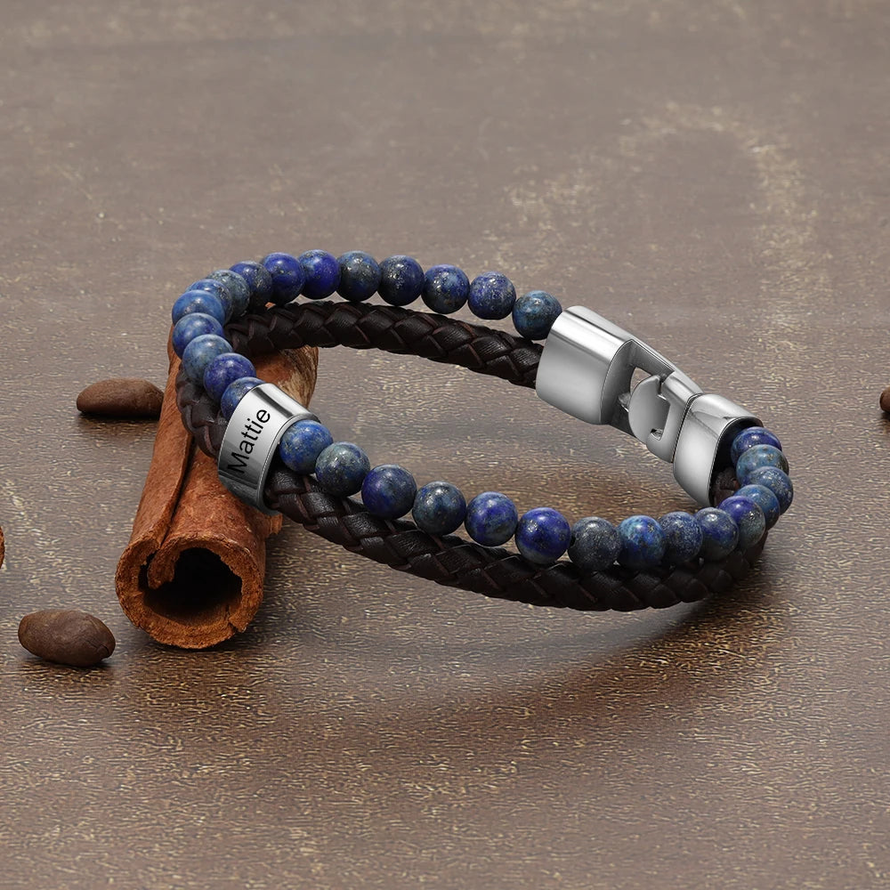 pulsera de acero inoxidable para hombre