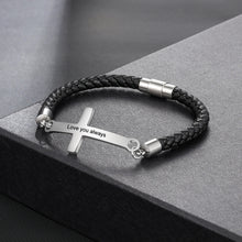 Load image into Gallery viewer, Pulseras personalizadas de acero inoxidable para hombre