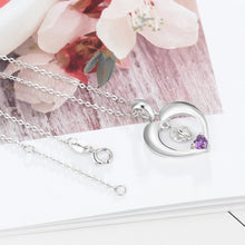 Load image into Gallery viewer, Collar de plata de ley 925 con grabado personalizado