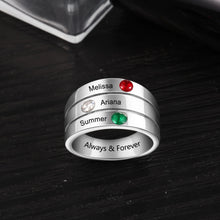 Load image into Gallery viewer, Anillos personalizados para madres