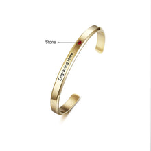 Load image into Gallery viewer, pulsera personalizada de acero inoxidable con nombre grabado