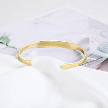 Cargar imagen en el visor de la galería, Pulseras personalizadas de acero inoxidable para mujer