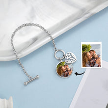 Load image into Gallery viewer, pulsera con foto personalizada para mujer