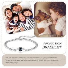 Load image into Gallery viewer, Pulsera de proyección personalizada con imagen en el interior