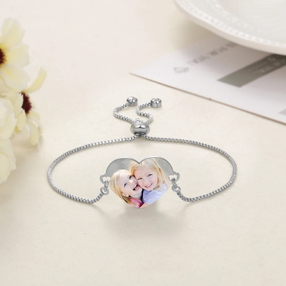 Pulseras personalizadas con grabado de nombre para mujer