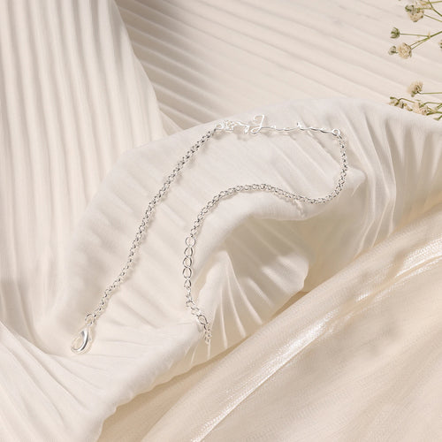 Pulseras de flor de nacimiento personalizadas para mujer