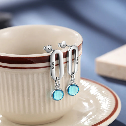 pendientes de diseño personalizado para mujer