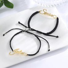 Load image into Gallery viewer, pulsera magnética con nombre personalizado