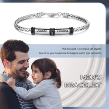 Load image into Gallery viewer, Pulsera de cadena trenzada para hombre