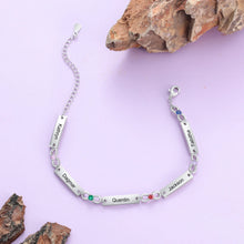 Load image into Gallery viewer, Pulseras Infinity con nombre grabado personalizado