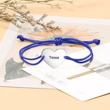 Load image into Gallery viewer, Pulsera personalizada con nombre grabado para parejas