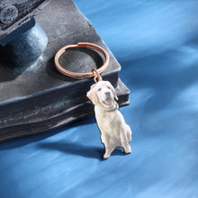 Cargar imagen en el visor de la galería, Llaveros personalizados con foto de perro para Familia