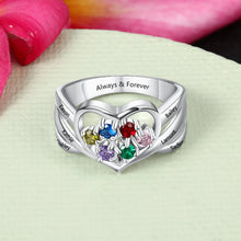 Load image into Gallery viewer, Anillo de Plata de Ley 925 con nombre grabado