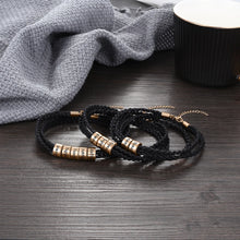 Load image into Gallery viewer, Pulsera de cuerda trenzada para hombre