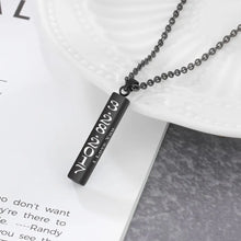 Load image into Gallery viewer, Collares con nombre y fecha grabados personalizados para mujer