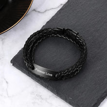 Load image into Gallery viewer, pulsera personalizada de acero inoxidable para hombre