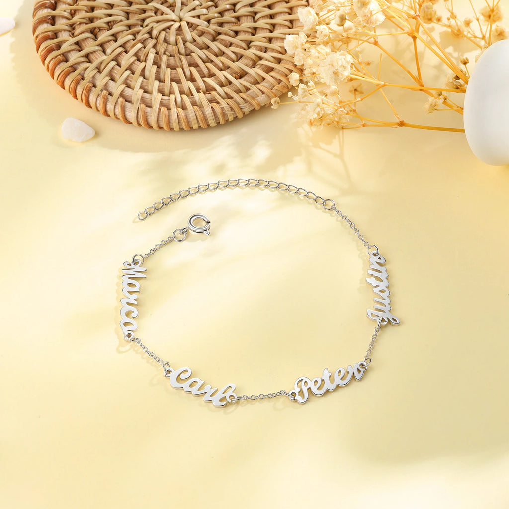 Pulsera de plata de ley 925 para mujer