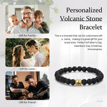 Load image into Gallery viewer, Pulsera personalizada con grabado de 1 a 4 nombres para hombre