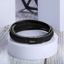 Load image into Gallery viewer, pulsera personalizada de acero inoxidable para hombre