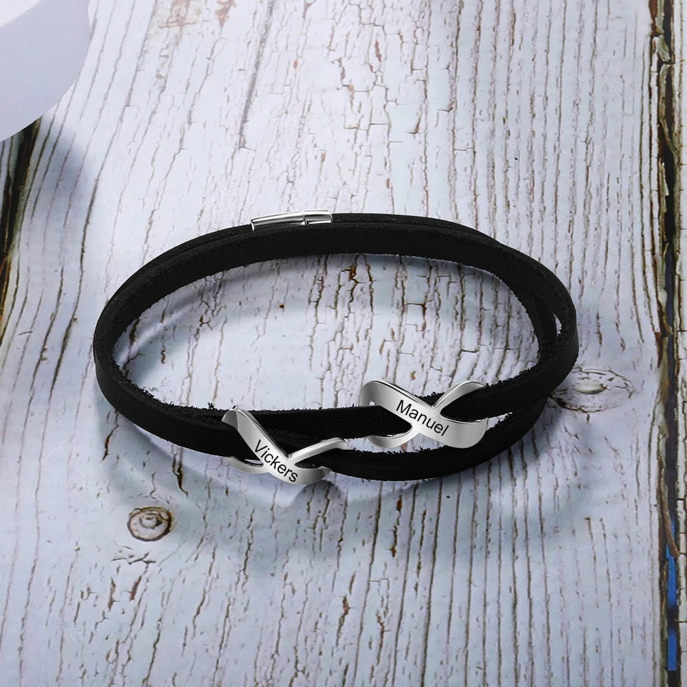 pulsera de acero inoxidable para hombre