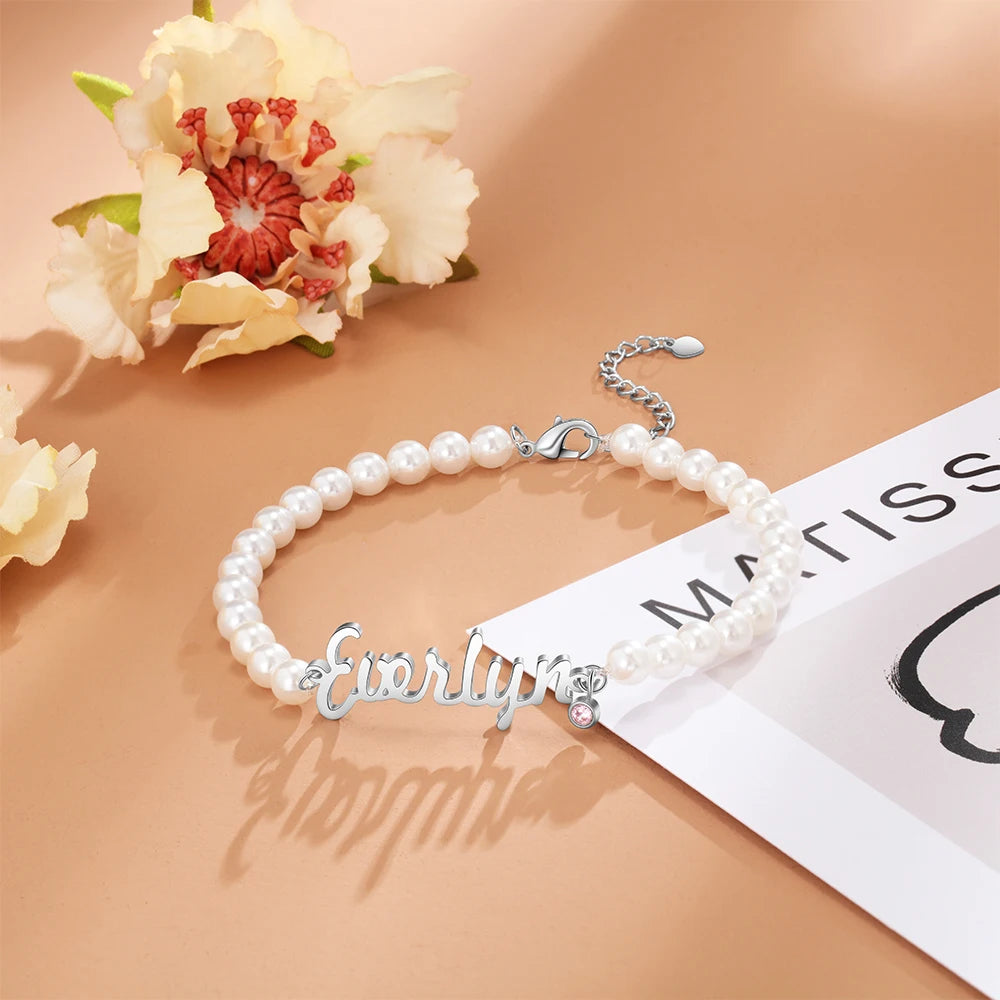 pulsera con placa de identificación personalizada