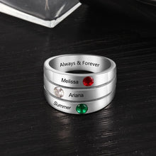 Load image into Gallery viewer, Anillos personalizados para madres