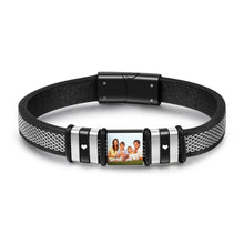 Load image into Gallery viewer, Pulseras con foto personalizables para hombres y niños