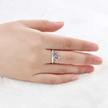 Cargar imagen en el visor de la galería, Anillo de Plata de Ley 925 con nombre grabado