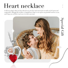 Load image into Gallery viewer, Collar de corazón con grabado personalizado