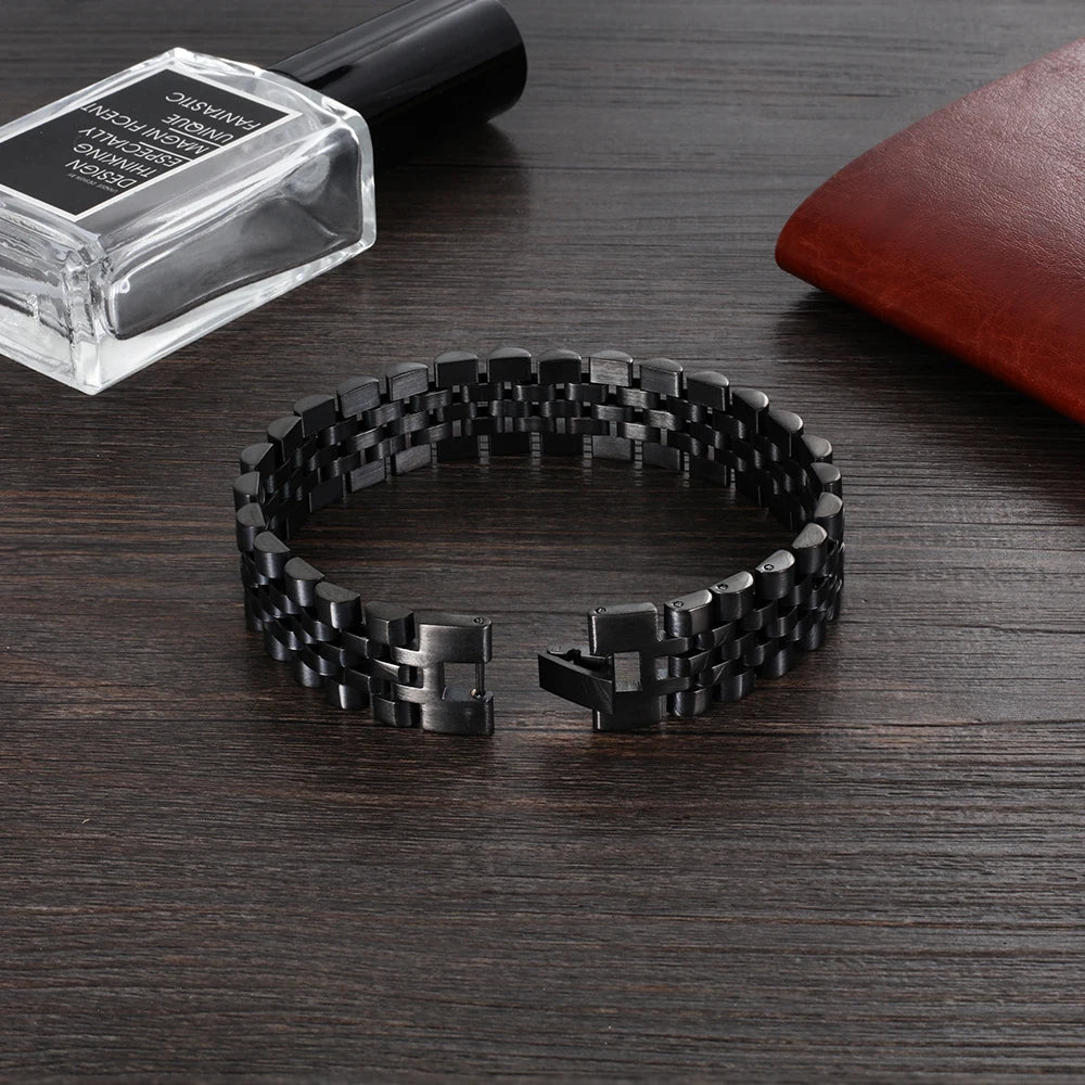 Pulsera de 200mm de lujo para hombre