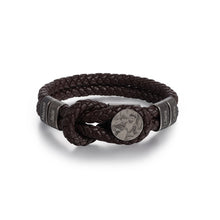 Load image into Gallery viewer, Pulsera de cuero personalizable para hombre