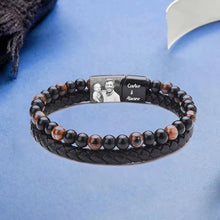 Load image into Gallery viewer, Pulseras personalizadas con foto para hombre