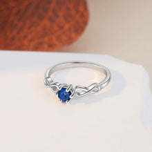 Load image into Gallery viewer, Anillos de piedra natal personalizados para mujer