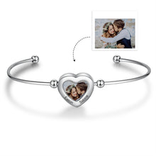 Load image into Gallery viewer, brazalete personalizado con foto de memoria para mujer