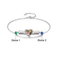 Load image into Gallery viewer, pulsera personalizada con grabado de nombre para mujer