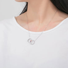 Load image into Gallery viewer, collar de plata de ley 925 con nombre personalizado