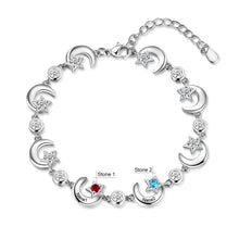 Load image into Gallery viewer, pulsera con grabado de nombre personalizado para mujer