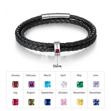 Load image into Gallery viewer, Pulseras personalizadas de acero inoxidable para hombre