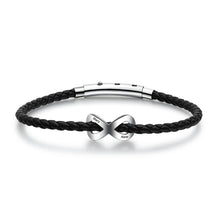 Load image into Gallery viewer, Pulseras Infinity de acero inoxidable para hombre y mujer