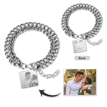 Load image into Gallery viewer, Pulseras de cadena de doble enlace para mujer