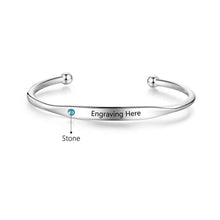 Load image into Gallery viewer, Pulseras personalizadas con nombre grabado para mujer