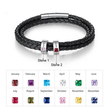 Load image into Gallery viewer, Pulseras personalizadas de acero inoxidable para hombre