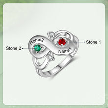 Load image into Gallery viewer, Anillos Infinity personalizados para mujer