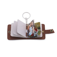 Cargar imagen en el visor de la galería, Mini llaveros de álbum de fotos personalizados para mujer
