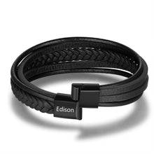 Load image into Gallery viewer, pulsera personalizada de acero inoxidable para hombre