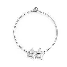 Cargar imagen en el visor de la galería, pulsera personalizada de acero inoxidable con nombre grabado para mujer